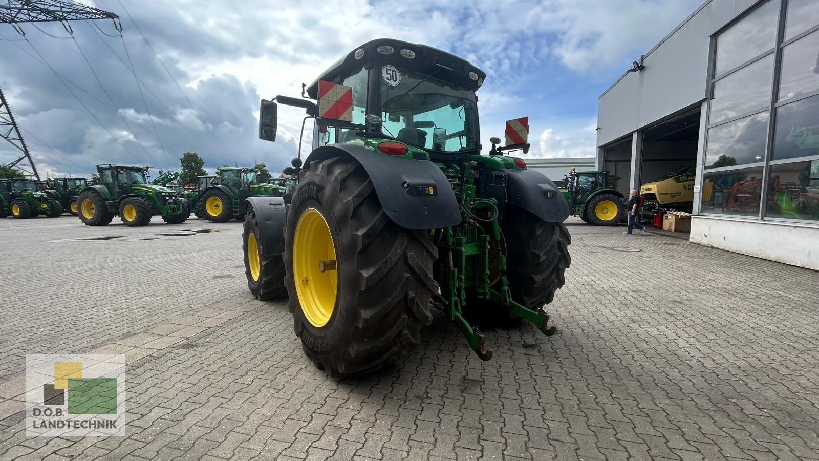 Traktor a típus John Deere 6155R, Gebrauchtmaschine ekkor: Leiblfing (Kép 9)