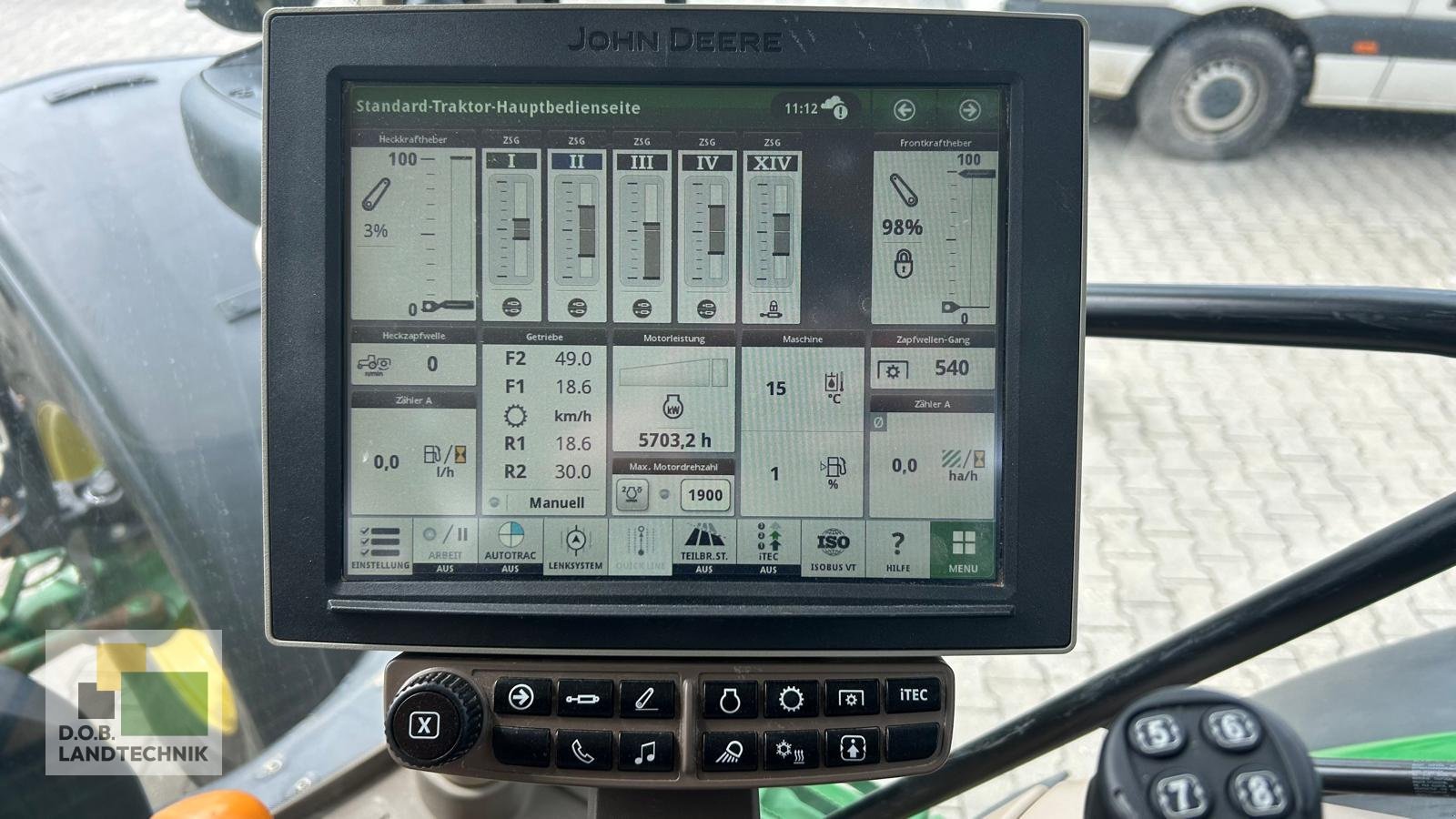 Traktor of the type John Deere 6155R, Gebrauchtmaschine in Leiblfing (Picture 18)