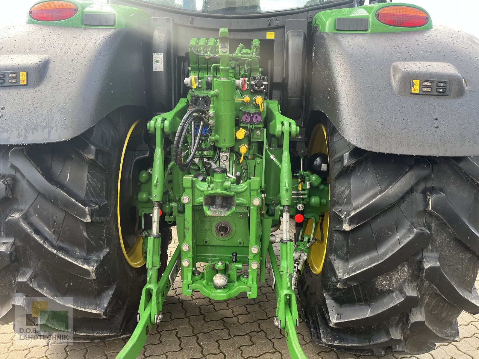 Traktor van het type John Deere 6155R, Gebrauchtmaschine in Langweid am Lech (Foto 10)