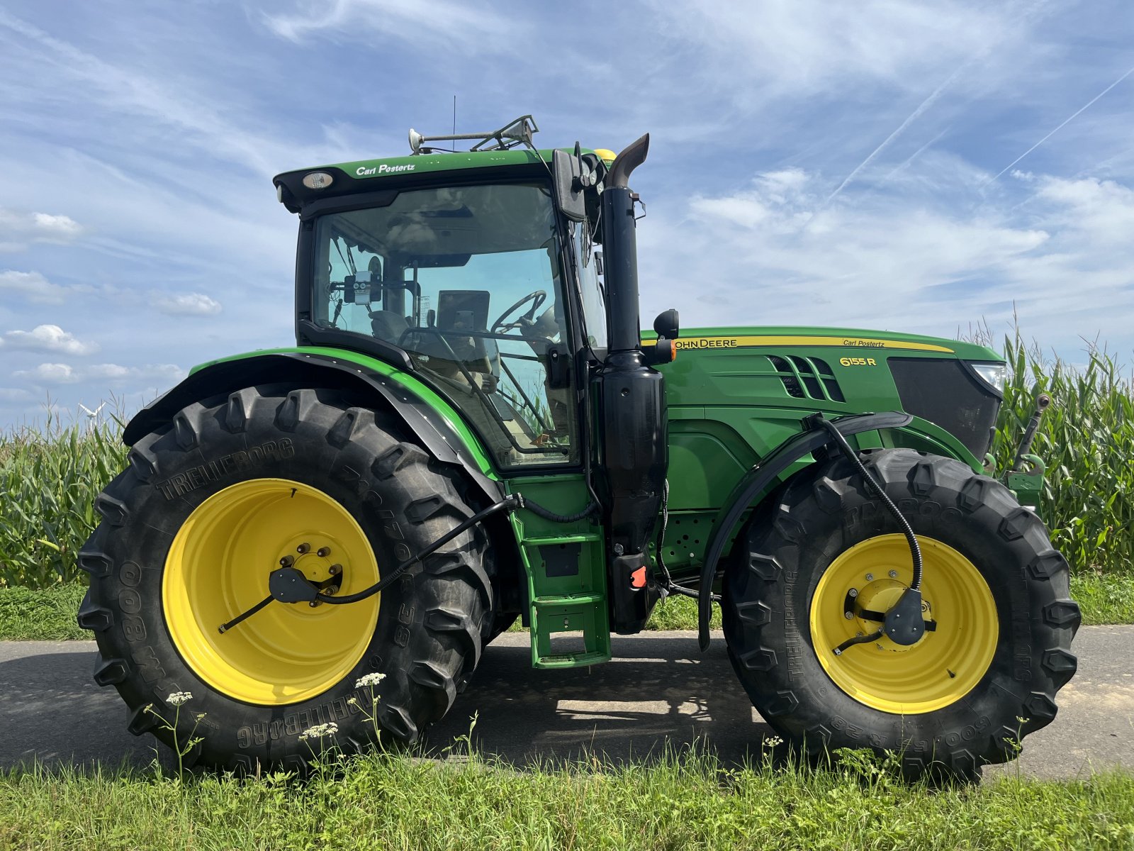 Traktor Türe ait John Deere 6155R, Gebrauchtmaschine içinde Kerken (resim 7)