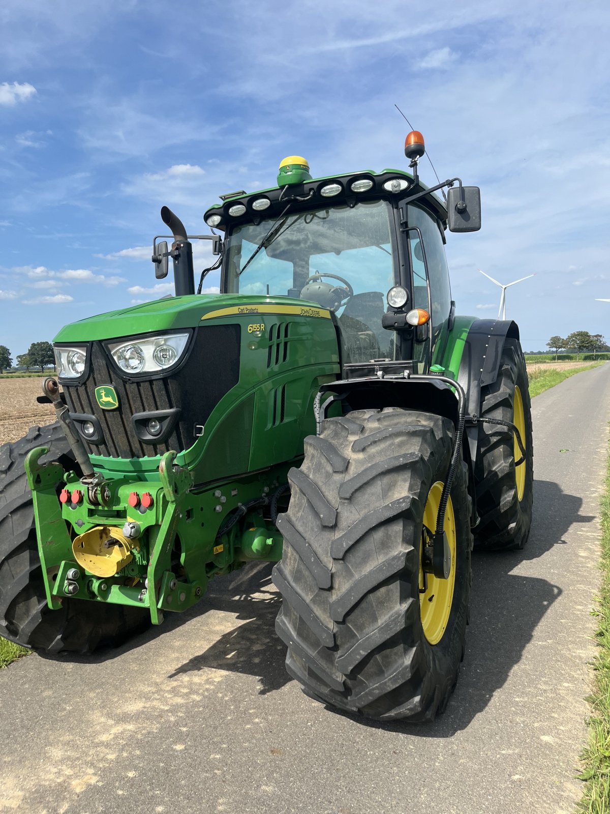 Traktor des Typs John Deere 6155R, Gebrauchtmaschine in Kerken (Bild 11)