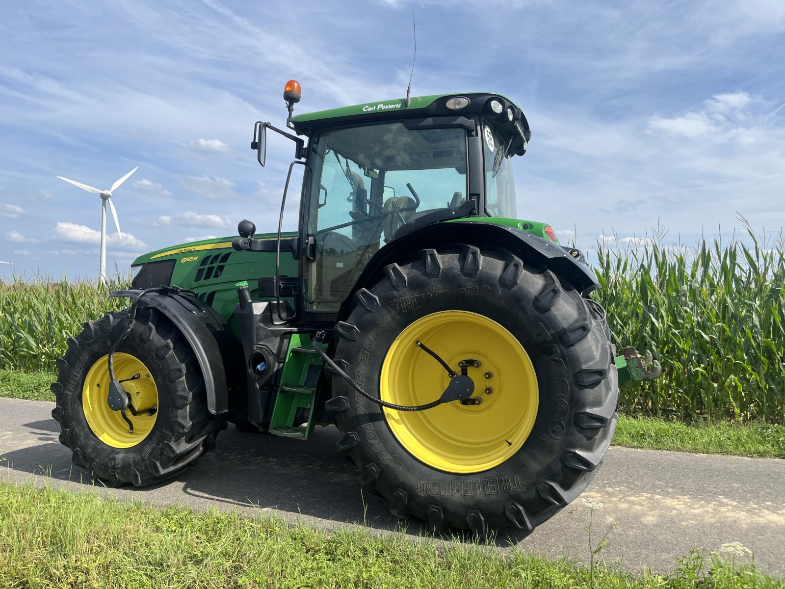 Traktor des Typs John Deere 6155R, Gebrauchtmaschine in Kerken (Bild 12)