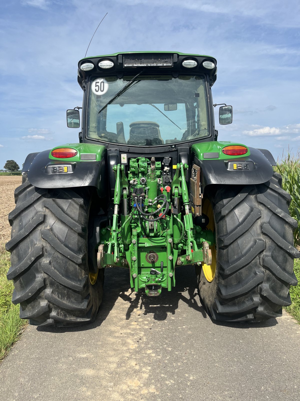 Traktor of the type John Deere 6155R, Gebrauchtmaschine in Kerken (Picture 13)