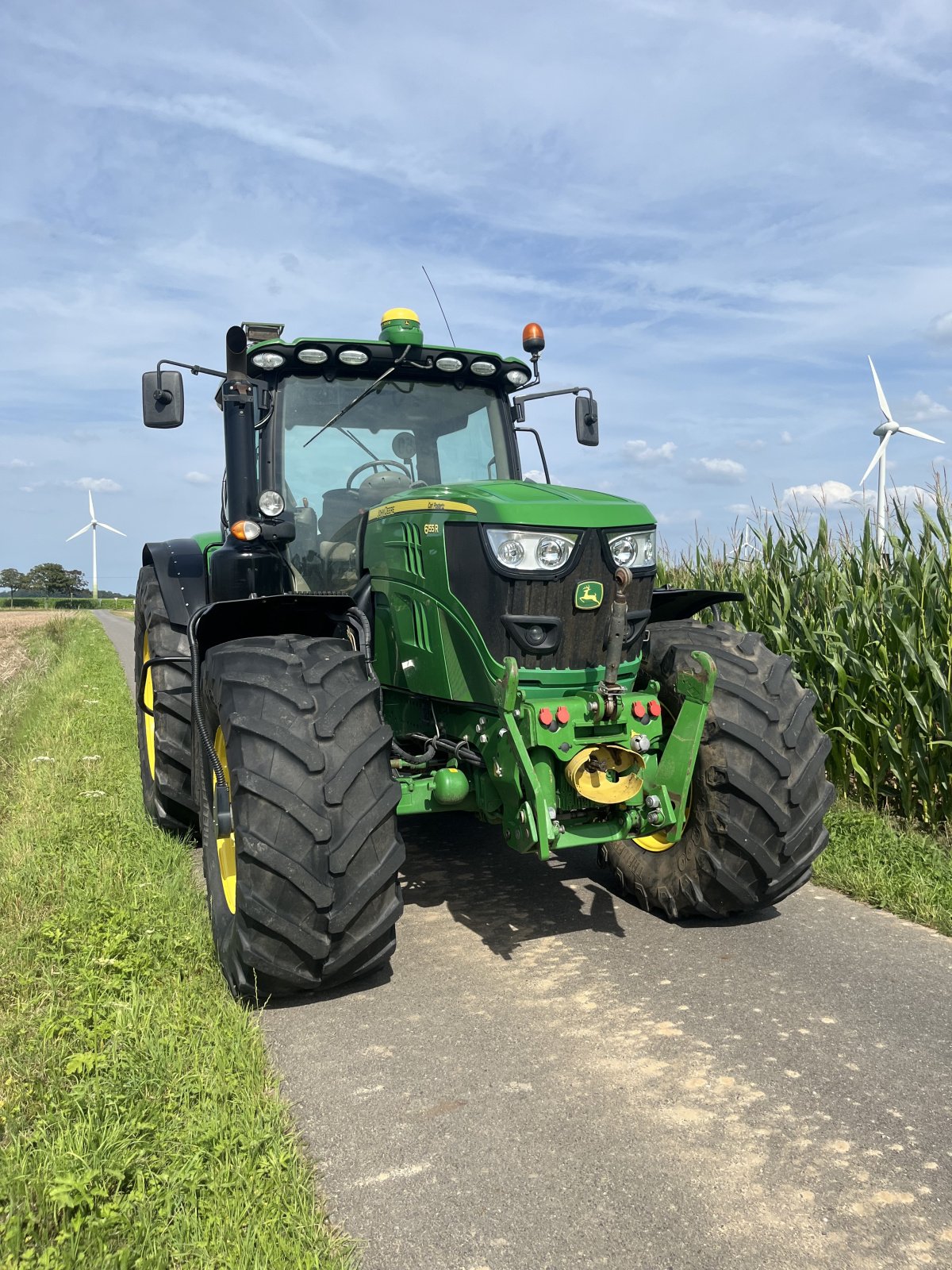 Traktor of the type John Deere 6155R, Gebrauchtmaschine in Kerken (Picture 18)