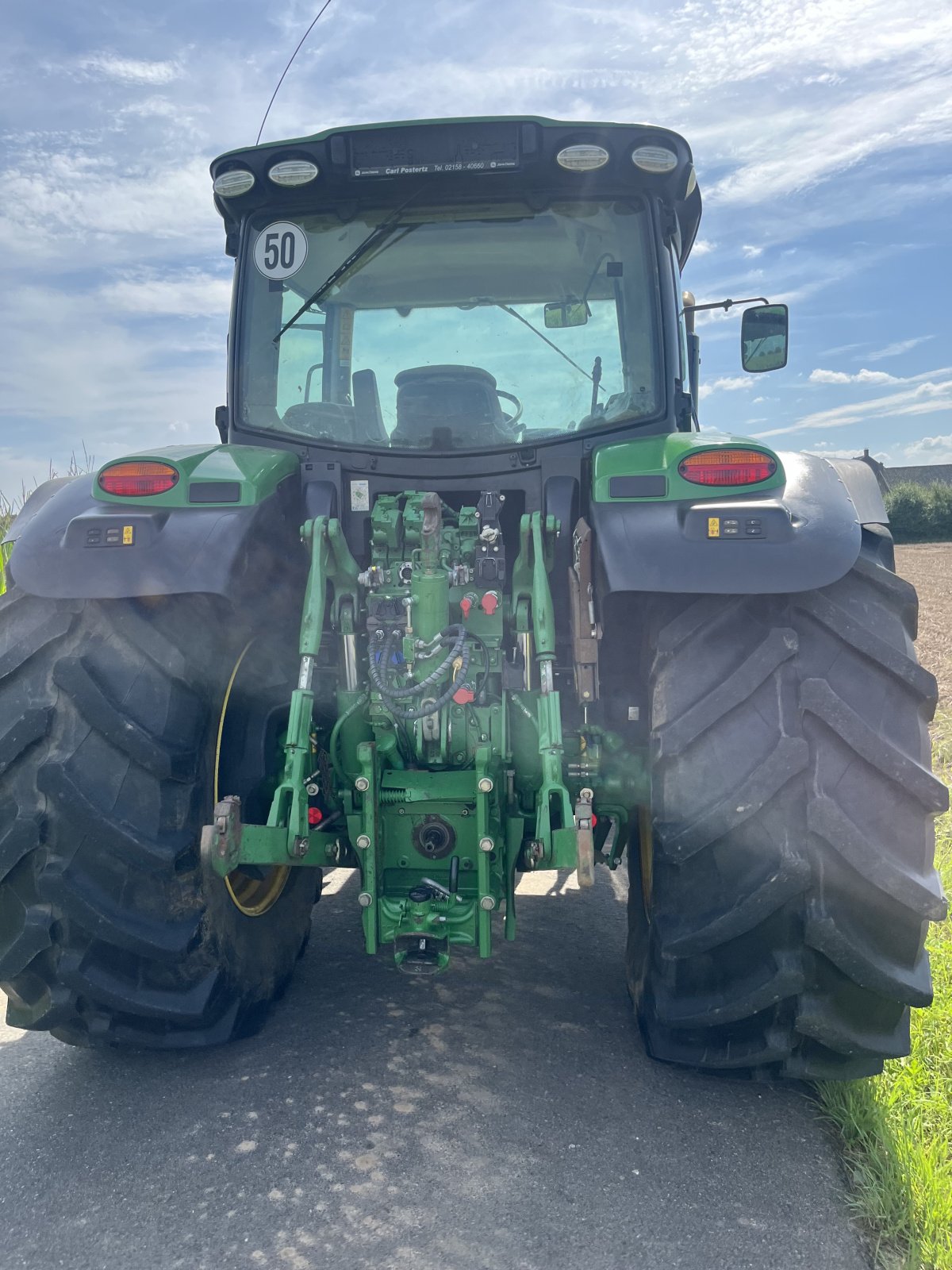 Traktor des Typs John Deere 6155R, Gebrauchtmaschine in Kerken (Bild 21)