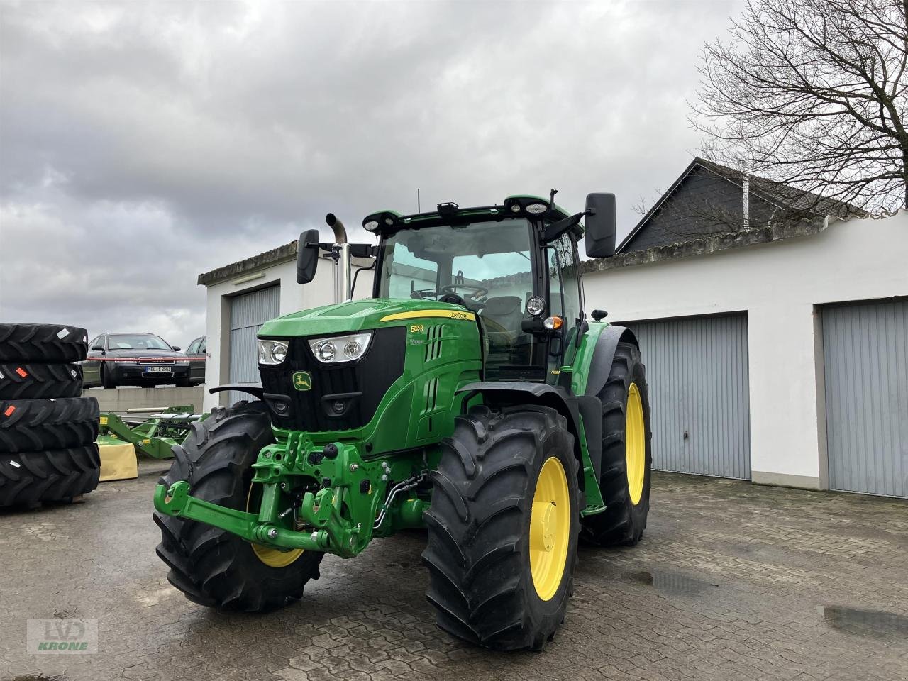 Traktor des Typs John Deere 6155R, Gebrauchtmaschine in Spelle (Bild 1)