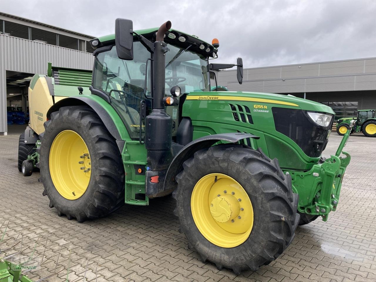 Traktor Türe ait John Deere 6155R, Gebrauchtmaschine içinde Spelle (resim 3)