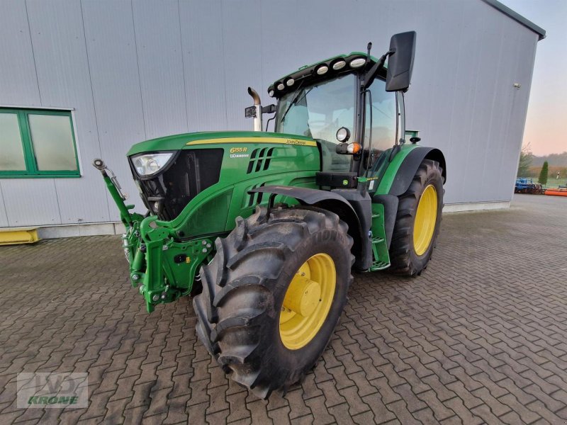 Traktor van het type John Deere 6155R, Gebrauchtmaschine in Spelle