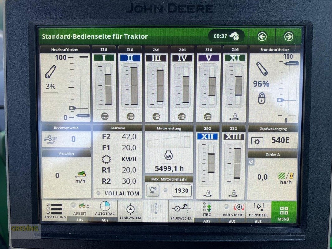 Traktor от тип John Deere 6155R, Gebrauchtmaschine в Ort - Kunde (Снимка 11)