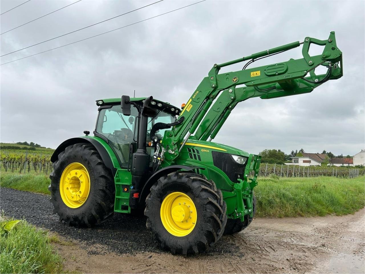 Traktor Türe ait John Deere 6155R, Gebrauchtmaschine içinde Worms (resim 2)