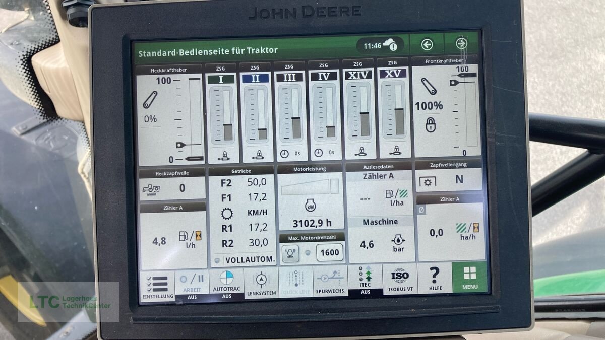 Traktor типа John Deere 6155R, Gebrauchtmaschine в Eggendorf (Фотография 11)