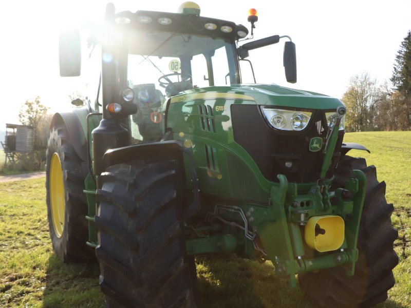 Traktor des Typs John Deere 6155R, Gebrauchtmaschine in Hohenstein (Bild 1)