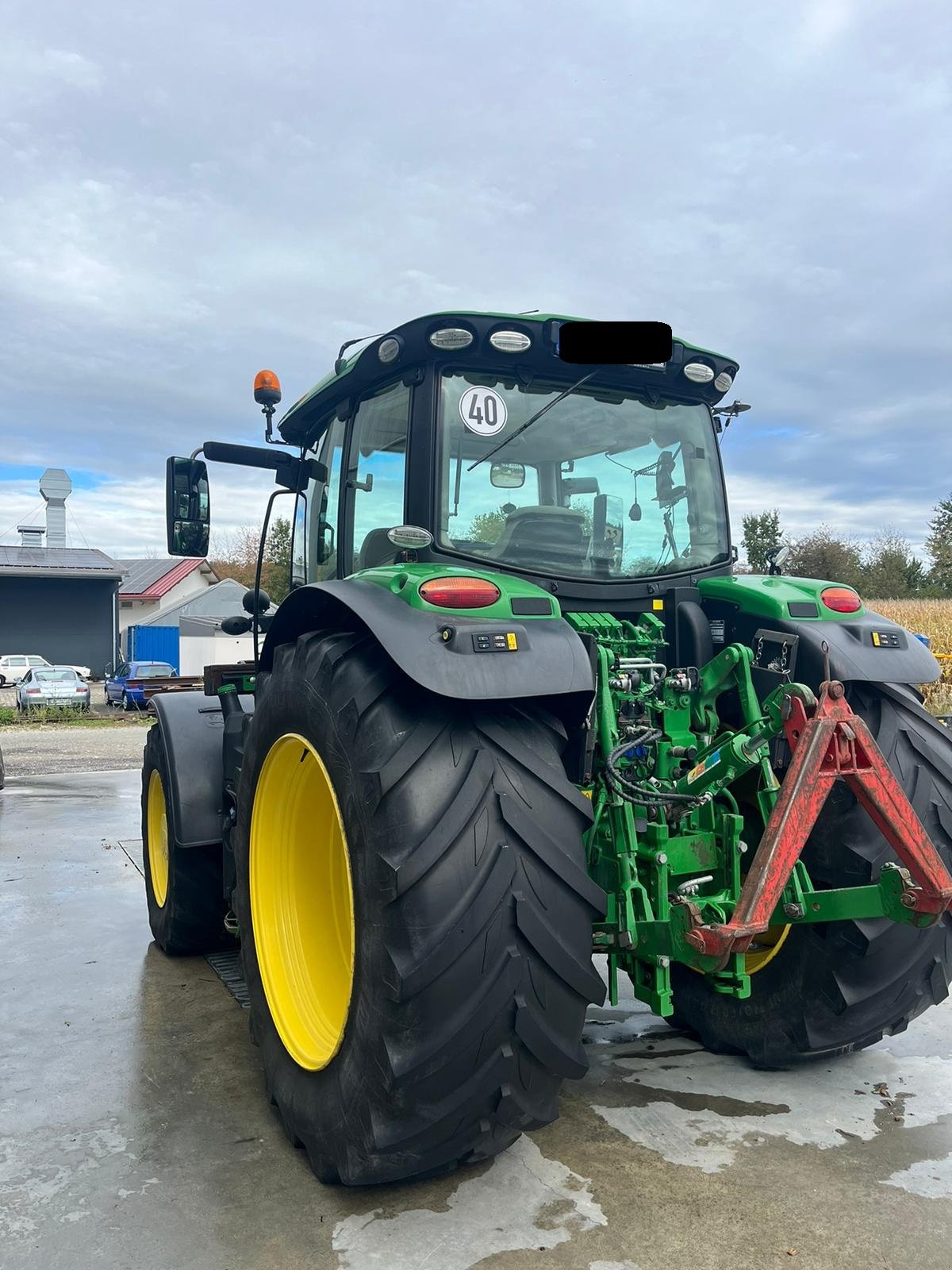 Traktor typu John Deere 6155R, Gebrauchtmaschine w Eggenfelden (Zdjęcie 2)