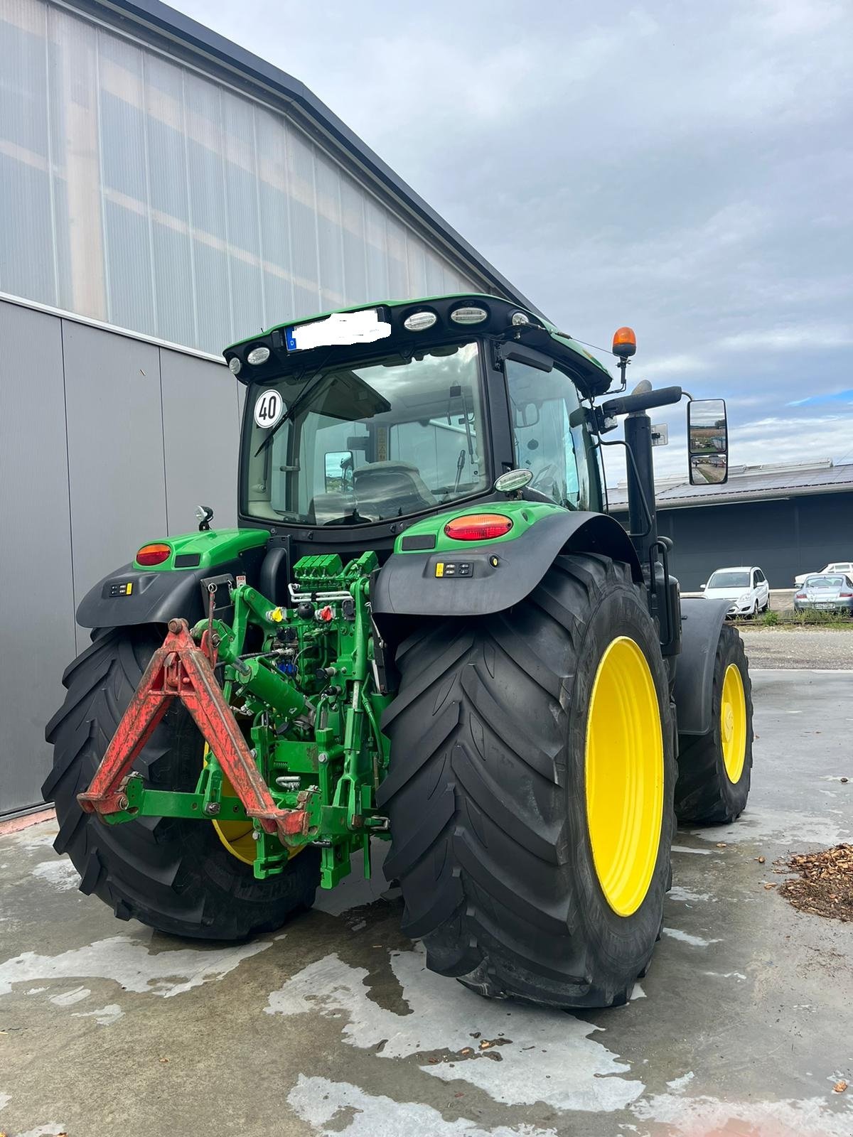 Traktor van het type John Deere 6155R, Gebrauchtmaschine in Eggenfelden (Foto 3)