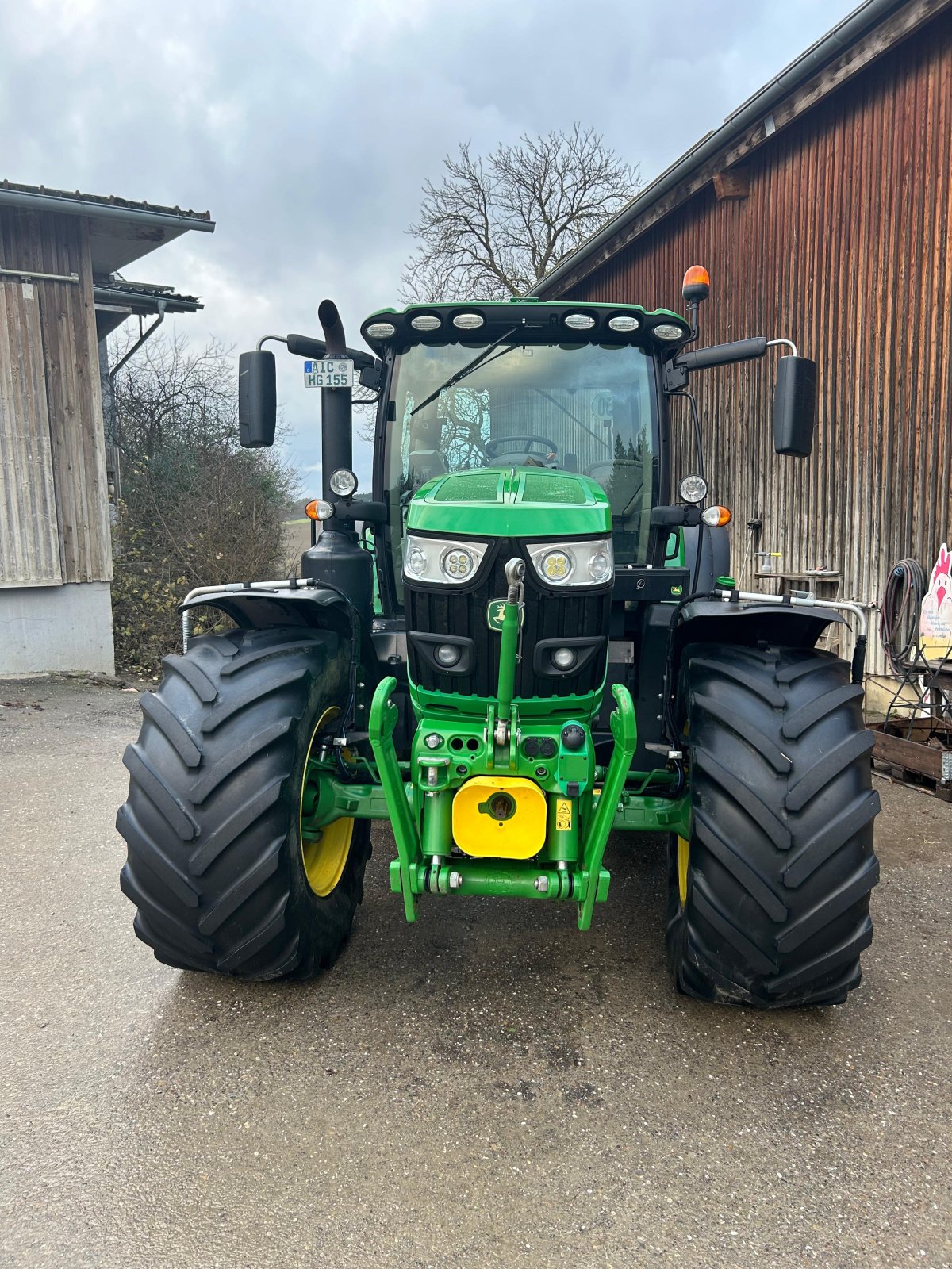 Traktor typu John Deere 6155R, Gebrauchtmaschine v Dasing (Obrázek 8)