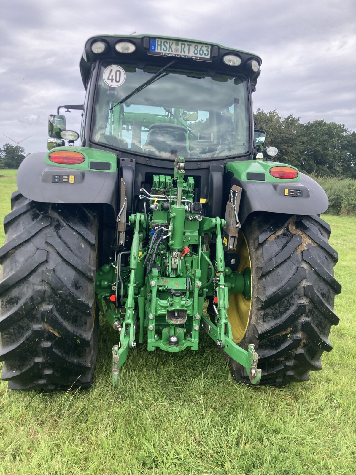 Traktor del tipo John Deere 6155R, Gebrauchtmaschine en Arnsberg (Imagen 2)