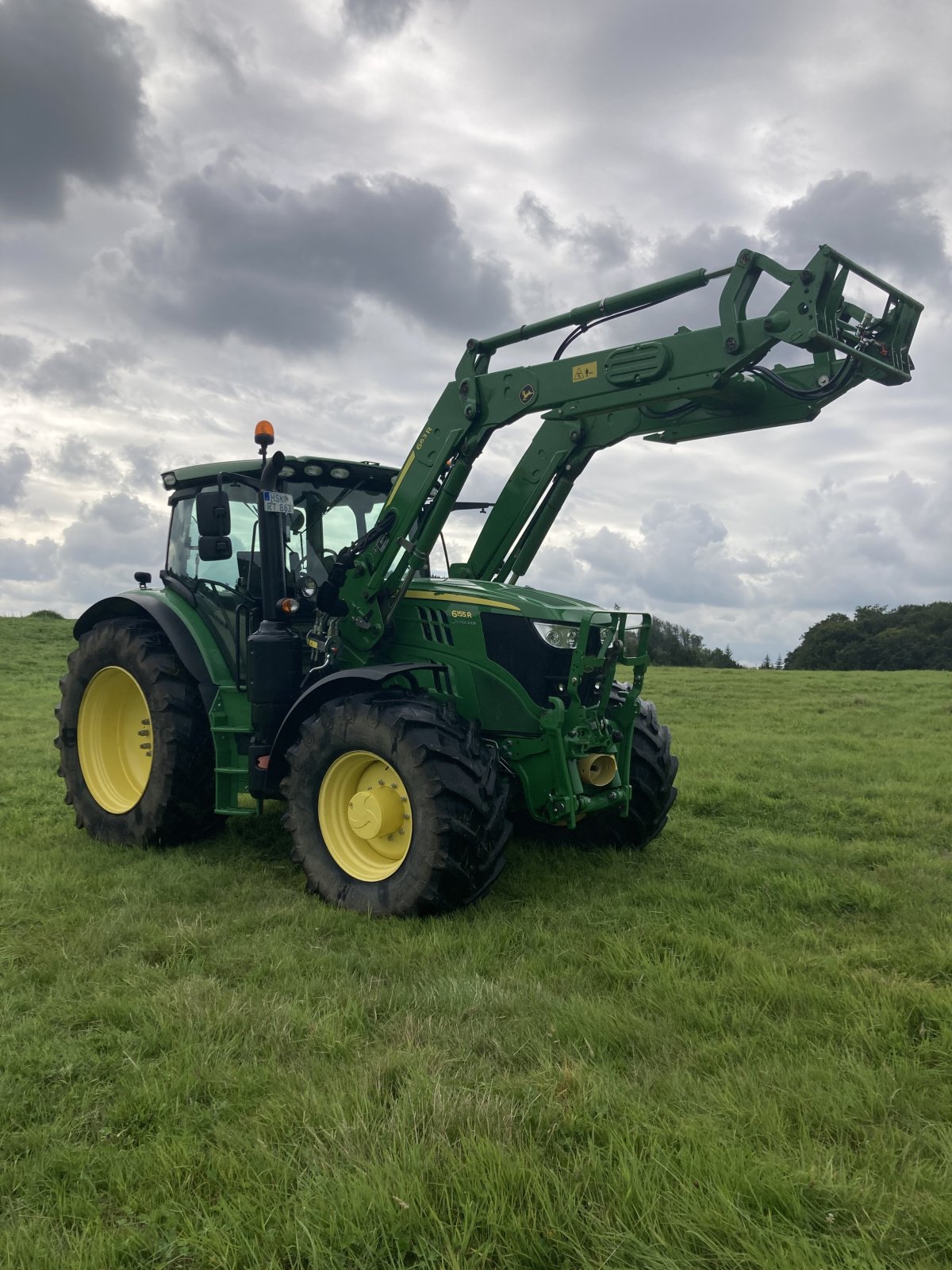 Traktor typu John Deere 6155R, Gebrauchtmaschine v Arnsberg (Obrázok 4)