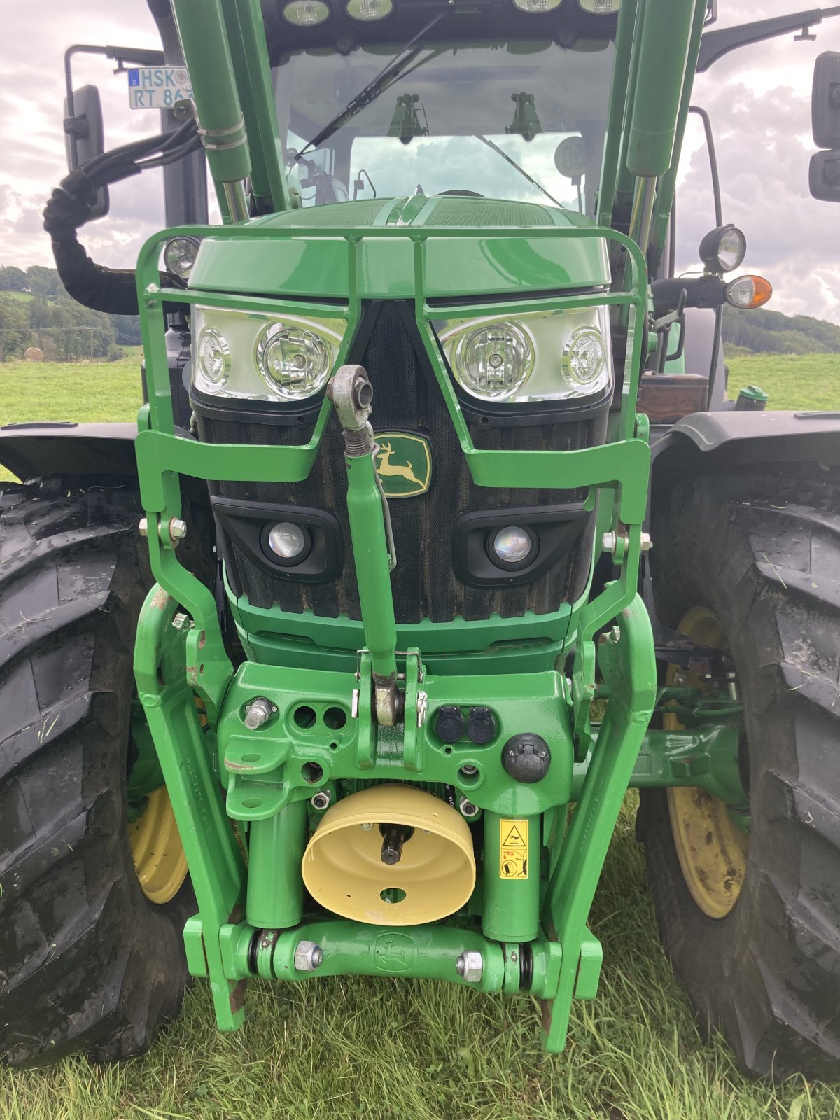 Traktor typu John Deere 6155R, Gebrauchtmaschine v Arnsberg (Obrázok 5)