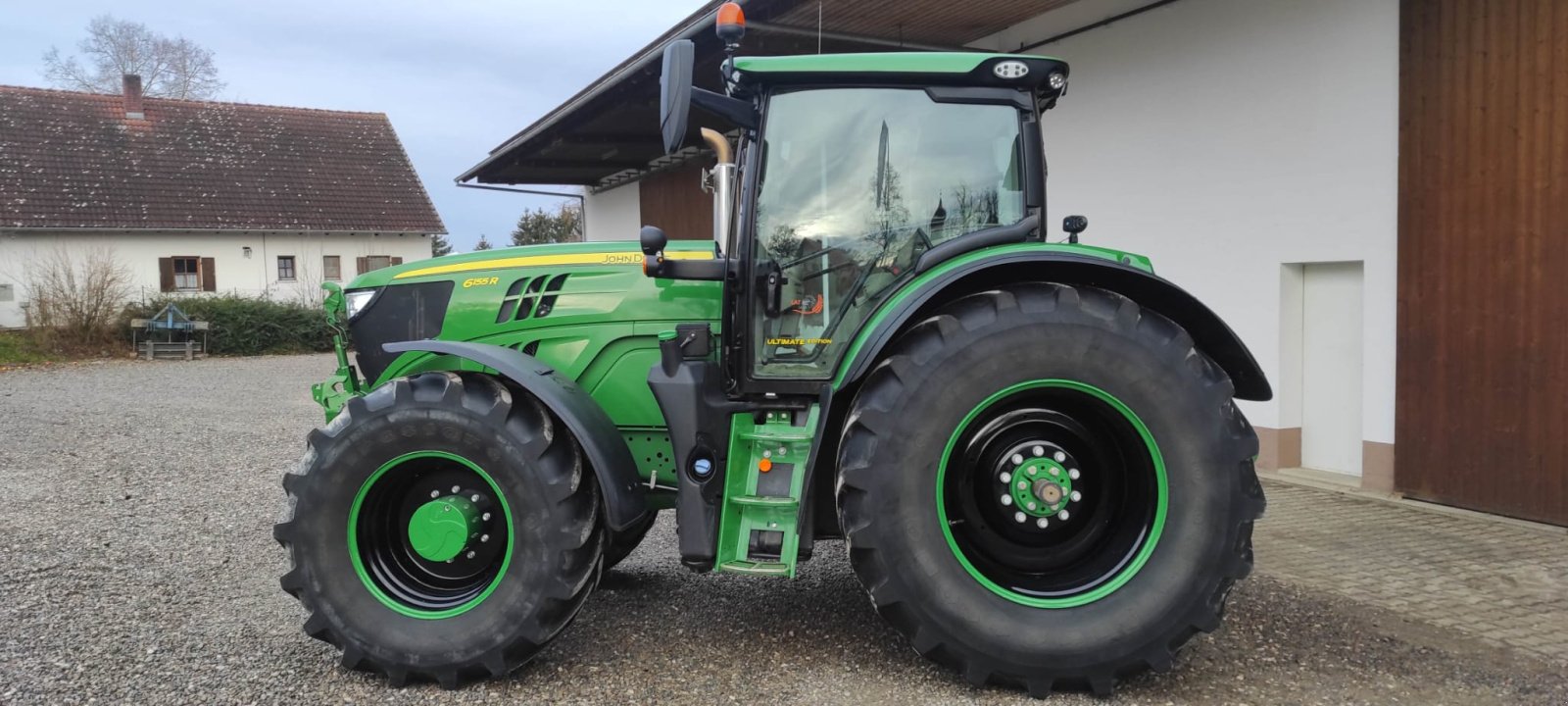 Traktor Türe ait John Deere 6155R, Gebrauchtmaschine içinde 86666 Burgheim (resim 3)