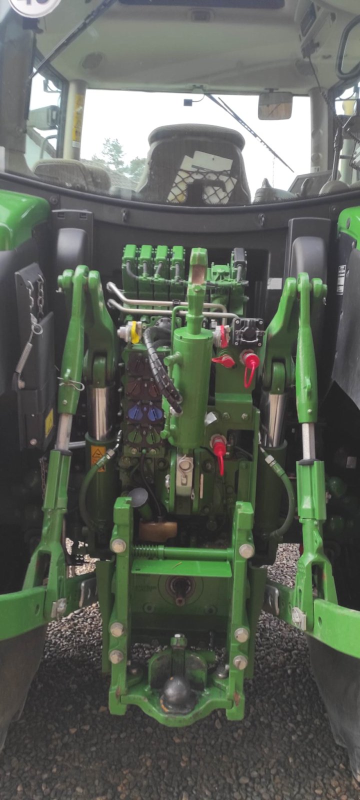 Traktor Türe ait John Deere 6155R, Gebrauchtmaschine içinde 86666 Burgheim (resim 10)