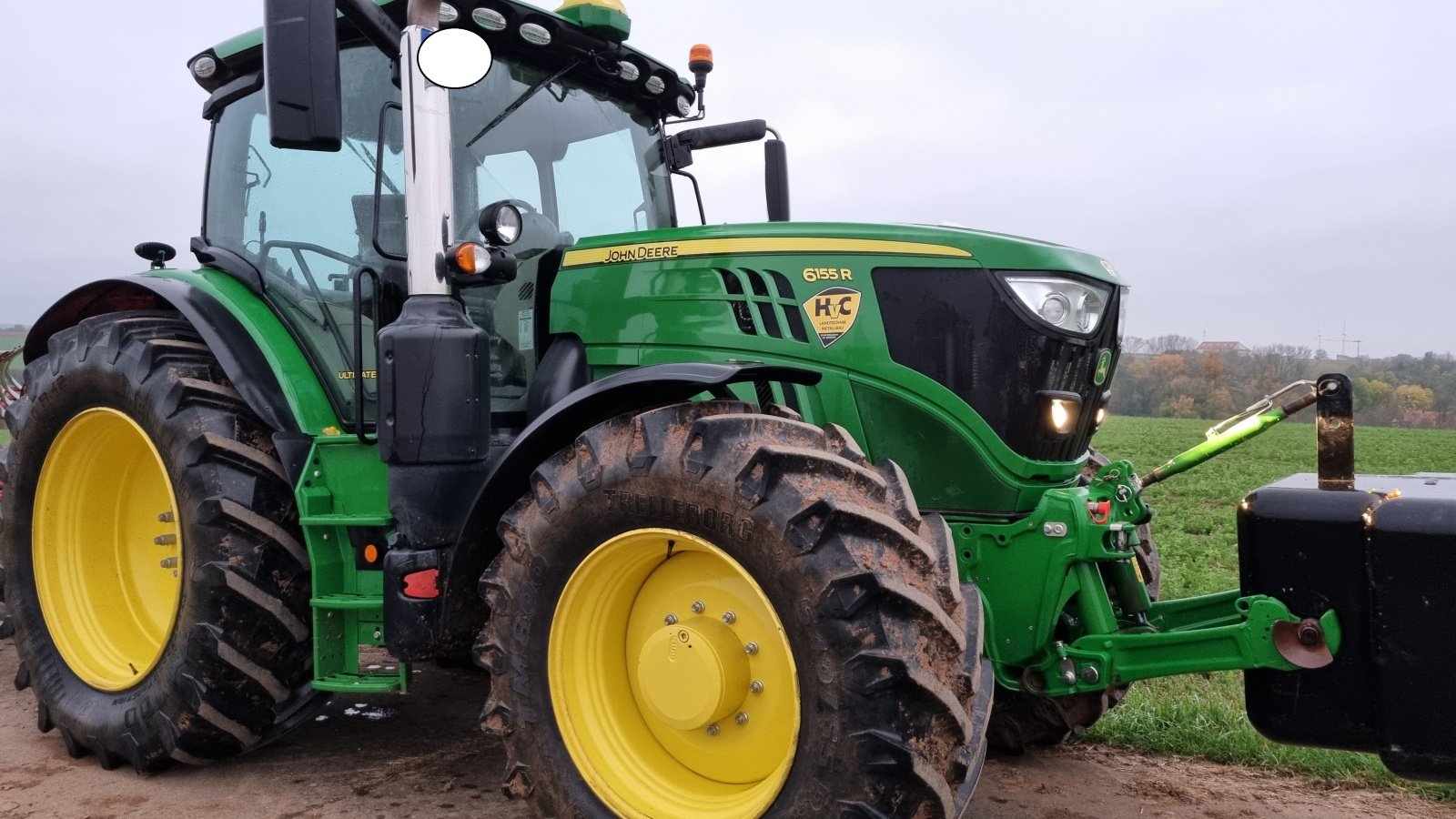 Traktor of the type John Deere 6155R, Gebrauchtmaschine in Martinsheim (Picture 2)