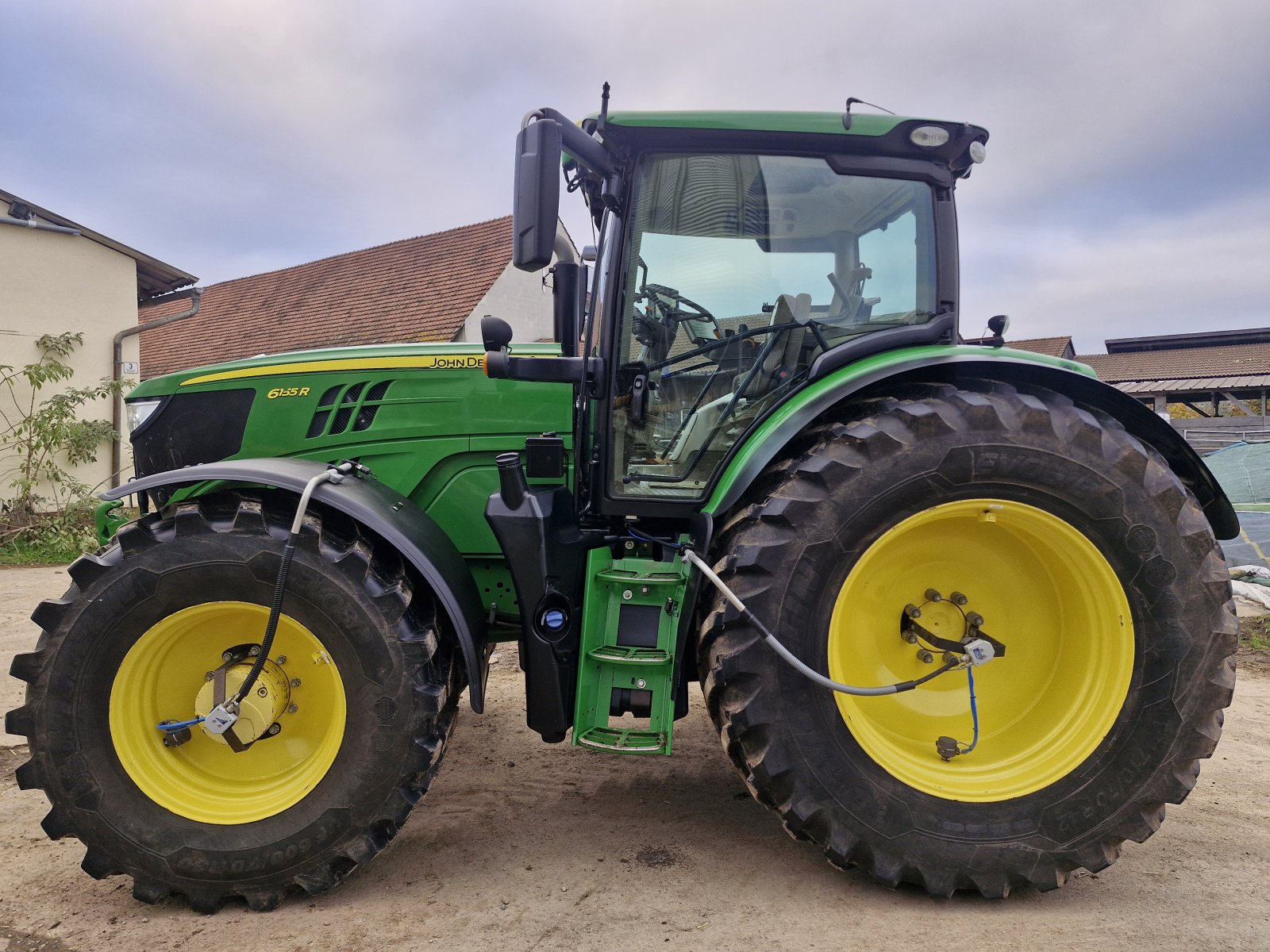 Traktor Türe ait John Deere 6155R, Gebrauchtmaschine içinde Itzgrund (resim 7)