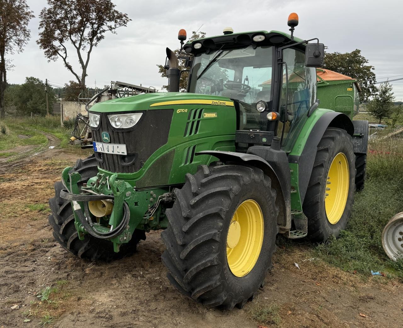 Traktor des Typs John Deere 6170 R, Gebrauchtmaschine in Könnern (Bild 1)