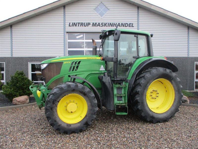 Traktor a típus John Deere 6170M Med frontlift og frontPTO, Gebrauchtmaschine ekkor: Lintrup (Kép 1)