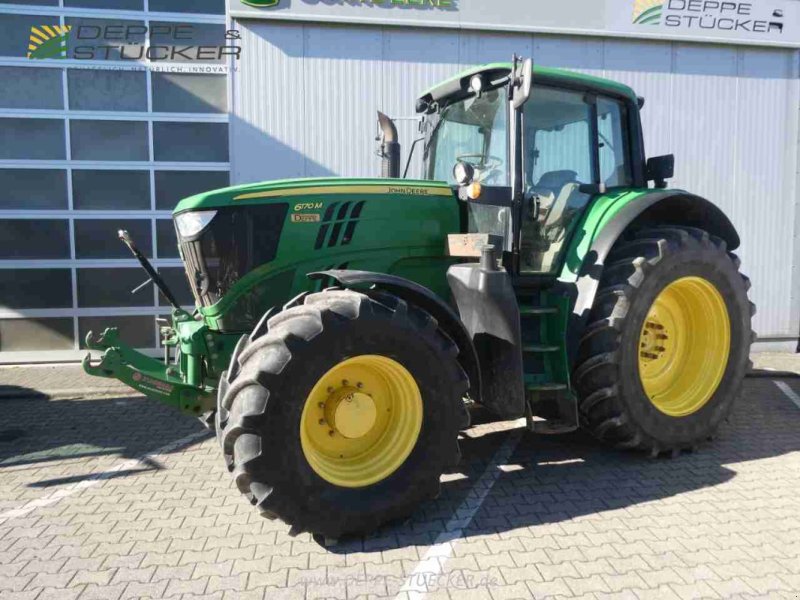 Traktor van het type John Deere 6170M, Gebrauchtmaschine in Lauterberg/Barbis (Foto 1)