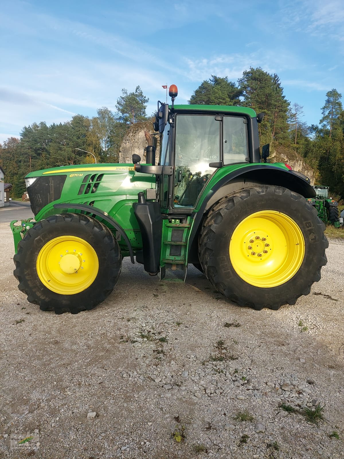 Traktor za tip John Deere 6170M, Gebrauchtmaschine u Pegnitz-Bronn (Slika 1)