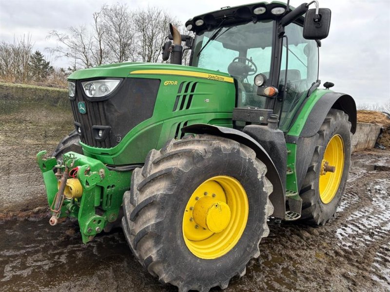 Traktor of the type John Deere 6170R Autopower STIKAKSLER, FRONTLIFT, AUTOTRACREADY, Gebrauchtmaschine in Dronninglund