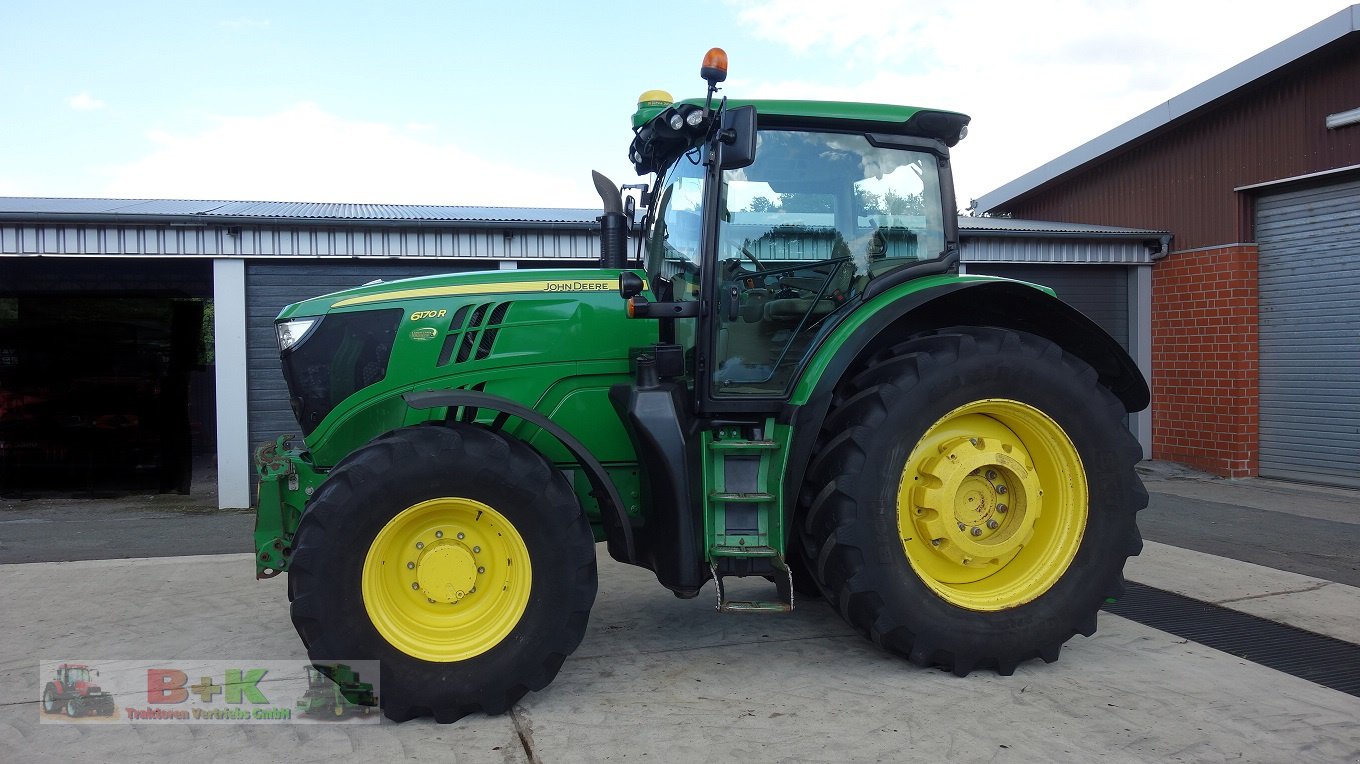 Traktor van het type John Deere 6170R mit StarFire 3000 SF1 und GS2 Dispaly 1800, Gebrauchtmaschine in Kettenkamp (Foto 2)