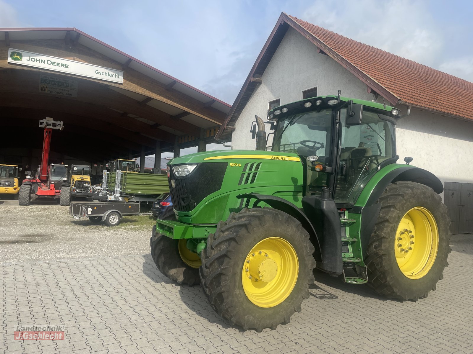 Traktor des Typs John Deere 6170R, Gebrauchtmaschine in Mühldorf (Bild 1)