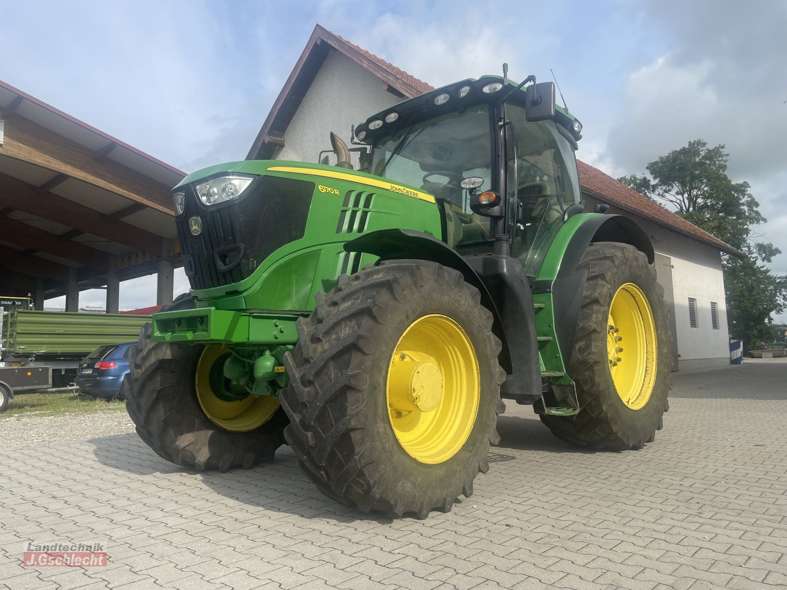 Traktor типа John Deere 6170R, Gebrauchtmaschine в Mühldorf (Фотография 2)