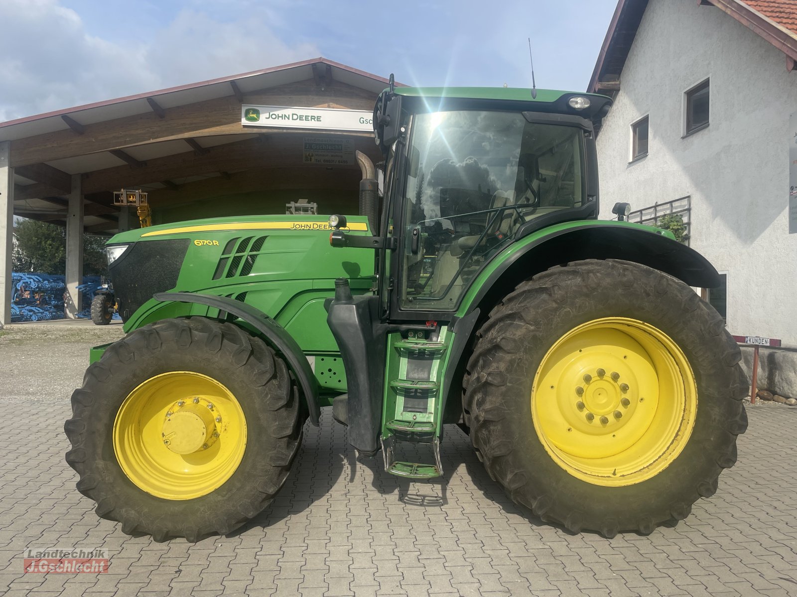 Traktor des Typs John Deere 6170R, Gebrauchtmaschine in Mühldorf (Bild 3)