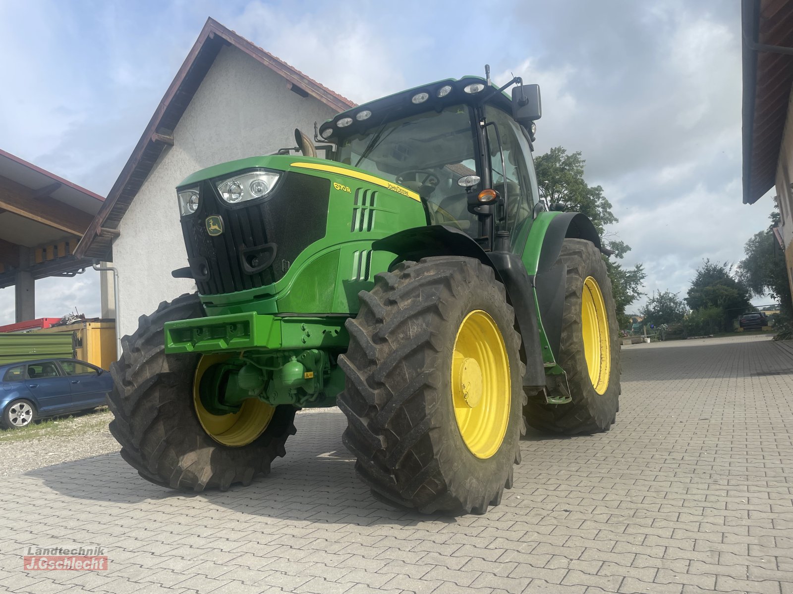 Traktor typu John Deere 6170R, Gebrauchtmaschine w Mühldorf (Zdjęcie 5)