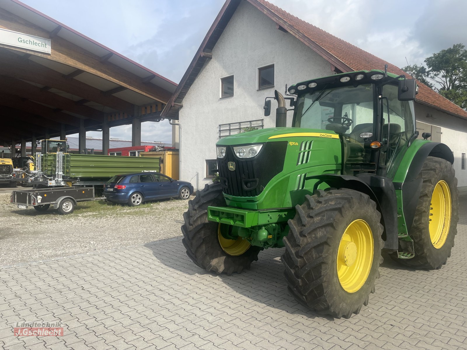 Traktor типа John Deere 6170R, Gebrauchtmaschine в Mühldorf (Фотография 7)