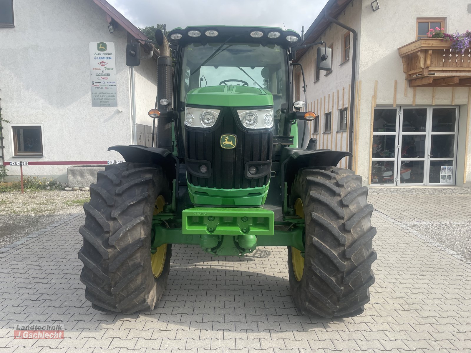 Traktor typu John Deere 6170R, Gebrauchtmaschine w Mühldorf (Zdjęcie 9)