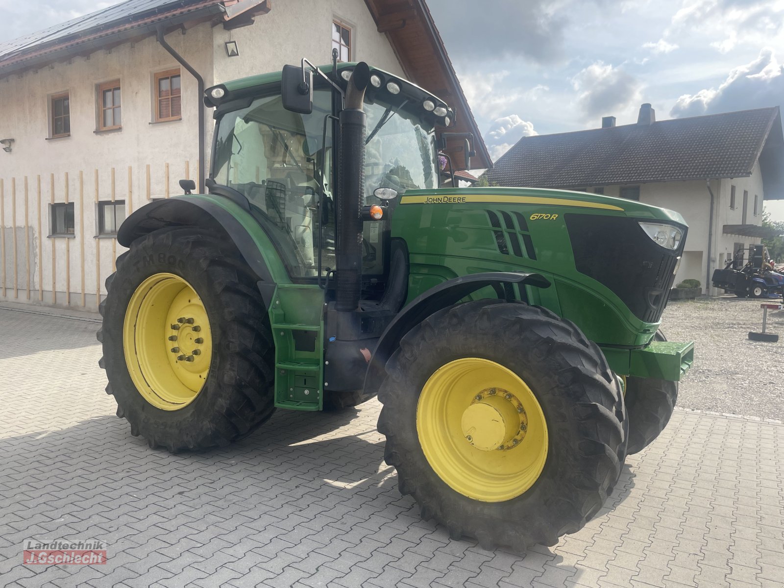 Traktor van het type John Deere 6170R, Gebrauchtmaschine in Mühldorf (Foto 14)