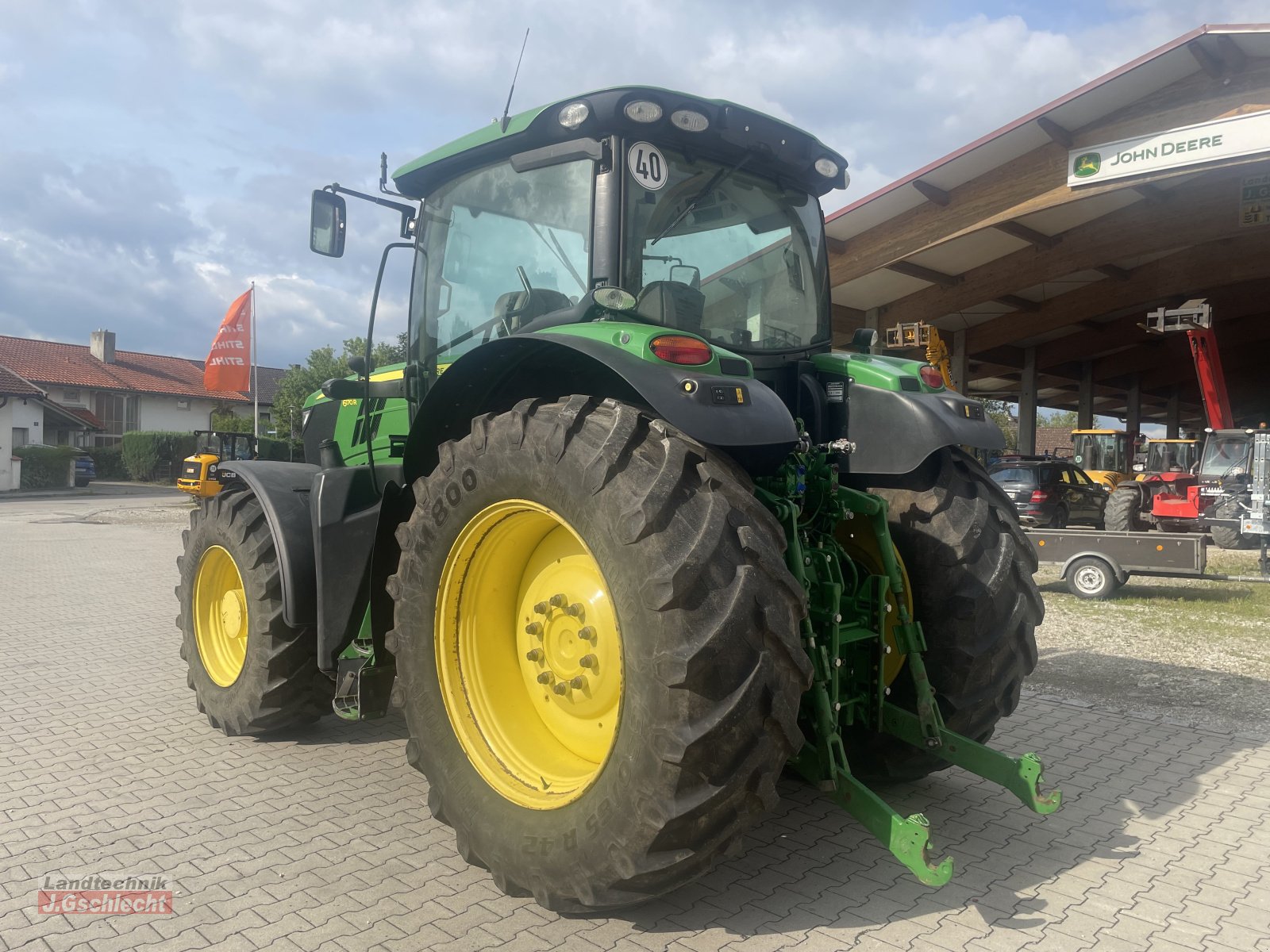 Traktor typu John Deere 6170R, Gebrauchtmaschine w Mühldorf (Zdjęcie 21)