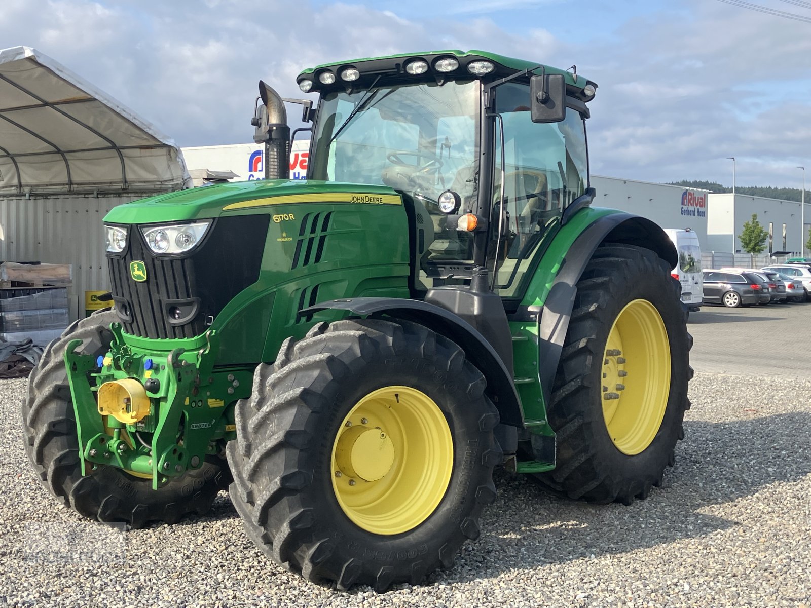 Traktor Türe ait John Deere 6170R, Gebrauchtmaschine içinde Stockach (resim 1)