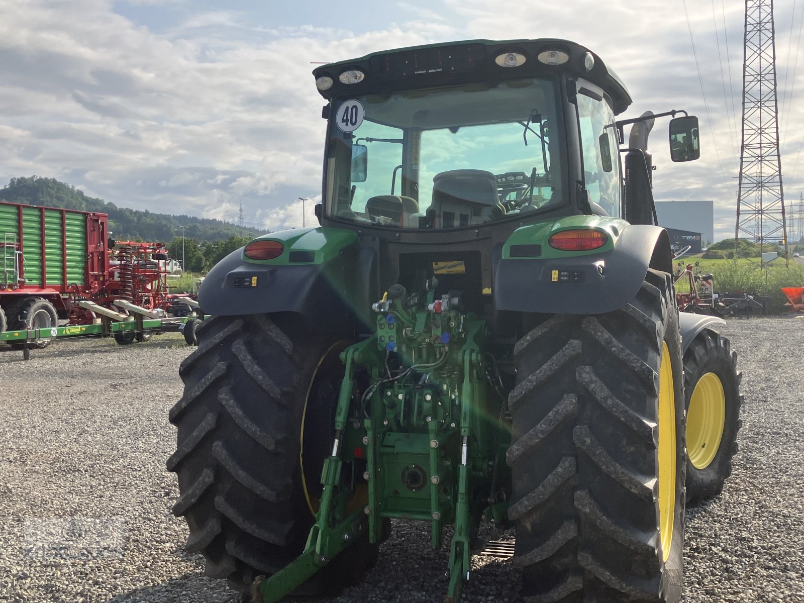 Traktor Türe ait John Deere 6170R, Gebrauchtmaschine içinde Stockach (resim 10)