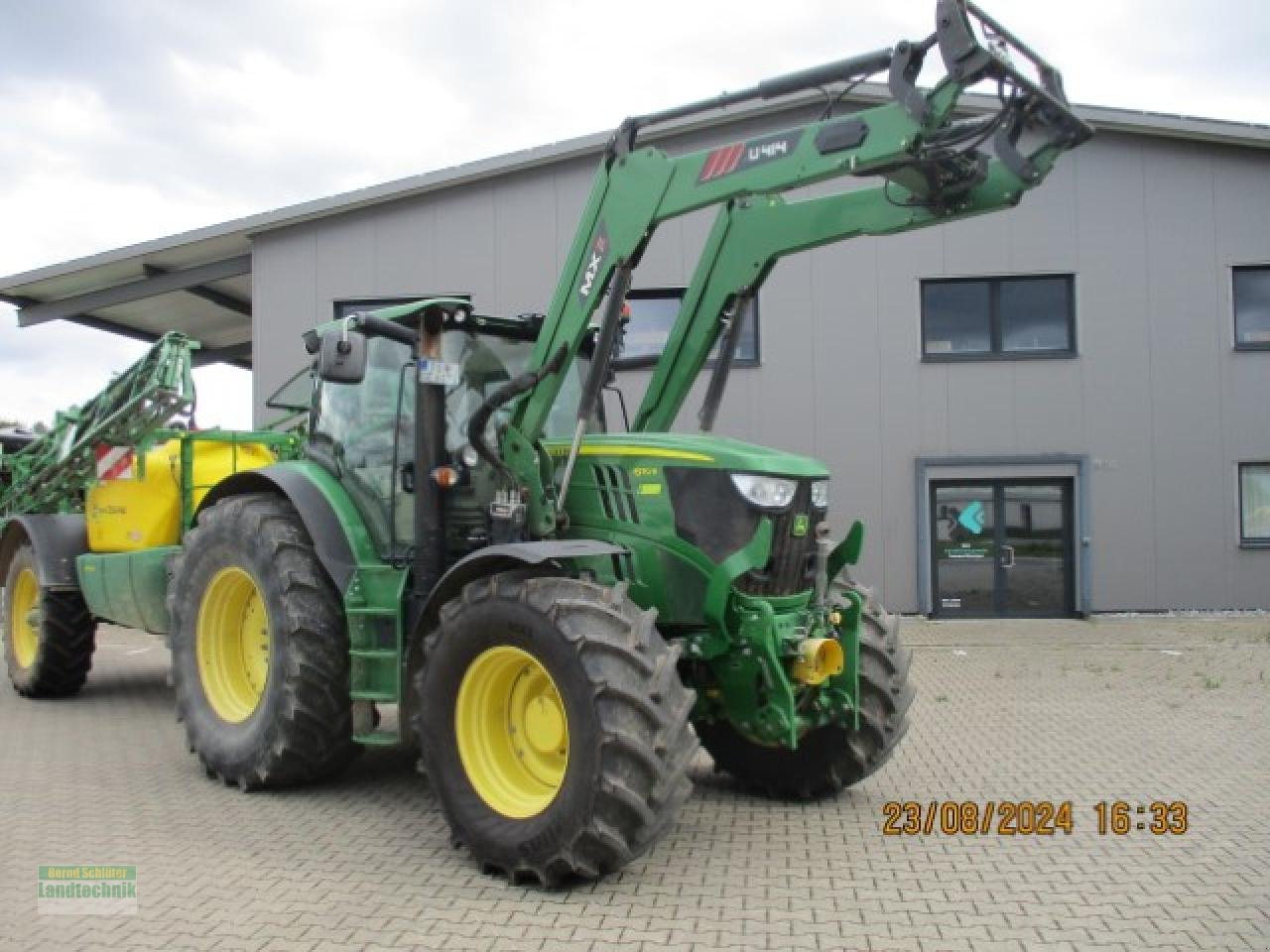 Traktor van het type John Deere 6170R, Gebrauchtmaschine in Büren (Foto 4)