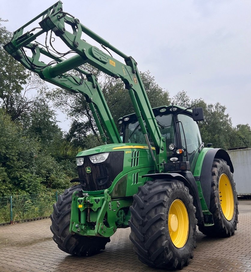 Traktor Türe ait John Deere 6170R, Gebrauchtmaschine içinde Bramsche (resim 2)