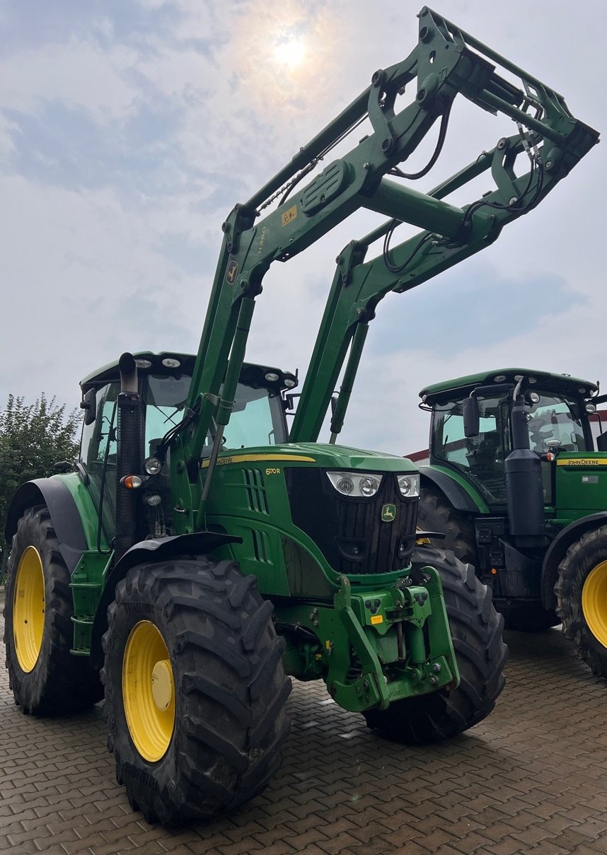 Traktor van het type John Deere 6170R, Gebrauchtmaschine in Bramsche (Foto 3)