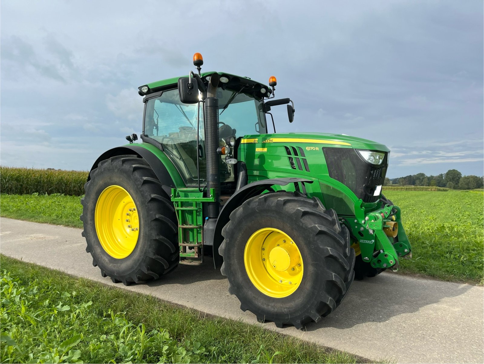 Traktor типа John Deere 6170R, Gebrauchtmaschine в Laupheim (Фотография 8)