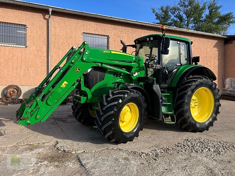 Traktor des Typs John Deere 6175 M mit Auto Quad Getriebe und Frontlader, Gebrauchtmaschine in Salsitz (Bild 5)