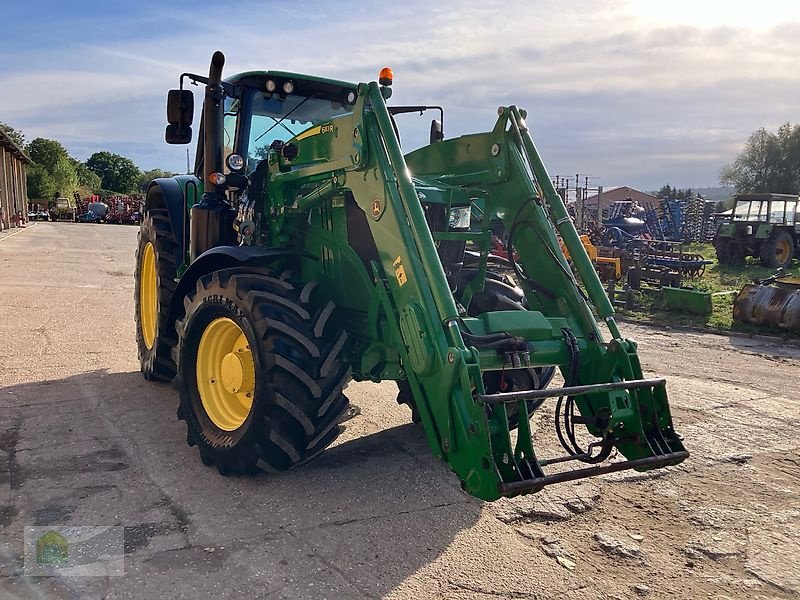 Traktor des Typs John Deere 6175 M mit Auto Quad Getriebe und Frontlader, Gebrauchtmaschine in Salsitz (Bild 8)