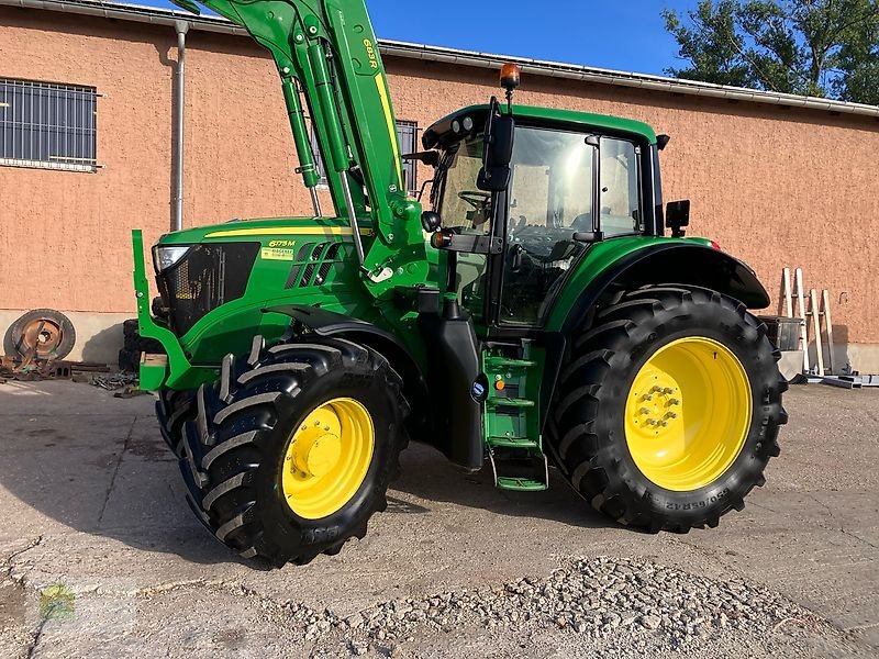 Traktor tip John Deere 6175 M mit Auto Quad Getriebe und Frontlader, Gebrauchtmaschine in Salsitz (Poză 15)