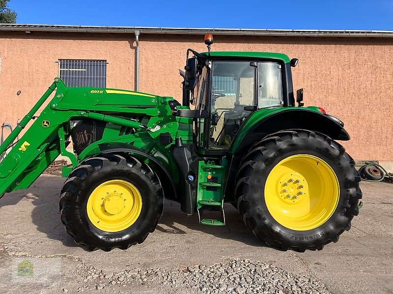 Traktor van het type John Deere 6175 M mit Auto Quad Getriebe und Frontlader, Gebrauchtmaschine in Salsitz (Foto 9)